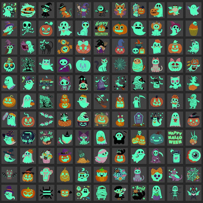 216 PCS Halloween Tattoos for Kids Halloween Party Favors Bulk