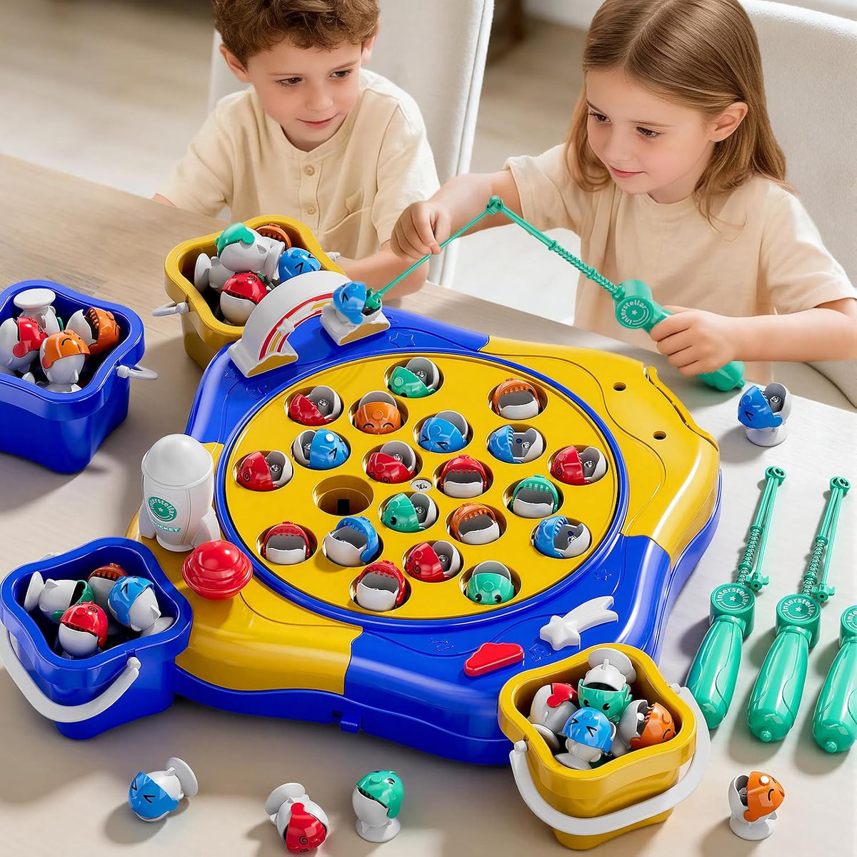 Exciting Magnetic Fishing Game for Kids – Fun Learning Toy for Ages 3-8, Blue