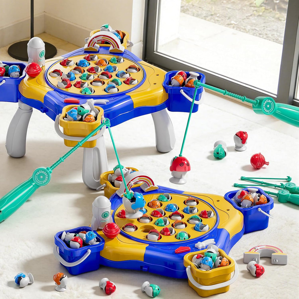 Exciting Magnetic Fishing Game for Kids – Fun Learning Toy for Ages 3-8, Blue